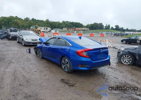 2017 Honda Civic Ex-L z USA, uszkodzony, nr VIN 19XFC1F80HE029733